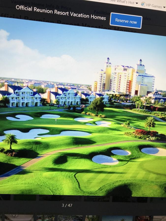 Reunion Resort Townhouse 키시미 외부 사진